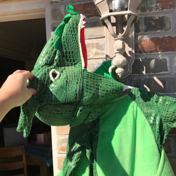 Pottery Barn Kids Costumes Pottery Barn Kids Green Dragon Costume